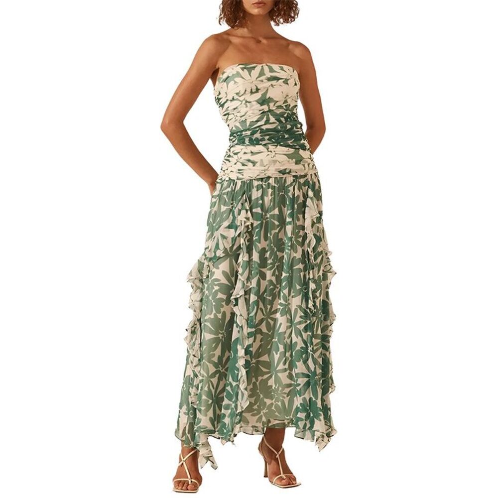 Homeyee Womens Bella Desert Midi Dress